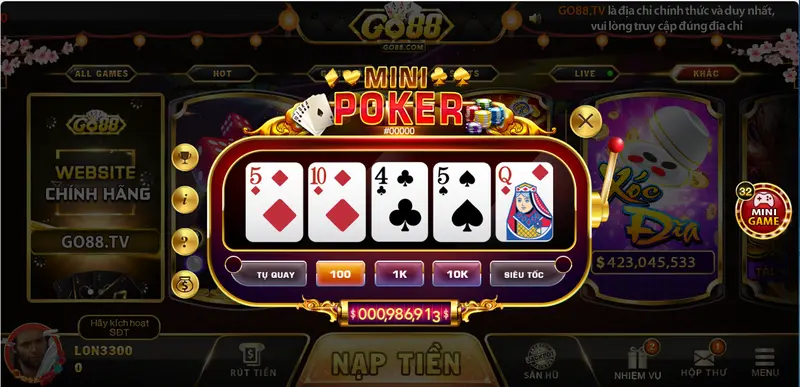 mini poker go88 Gioi-thieu-mini-poker-go88