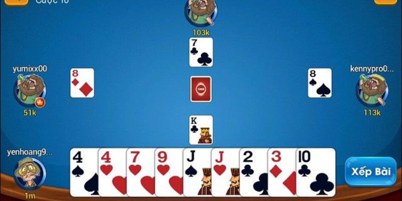 Luật chơi cơ bản của bài phỏm online Go88